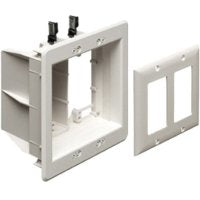 TVBU505GC Two-Gang Recessed TV Box - Low Voltage