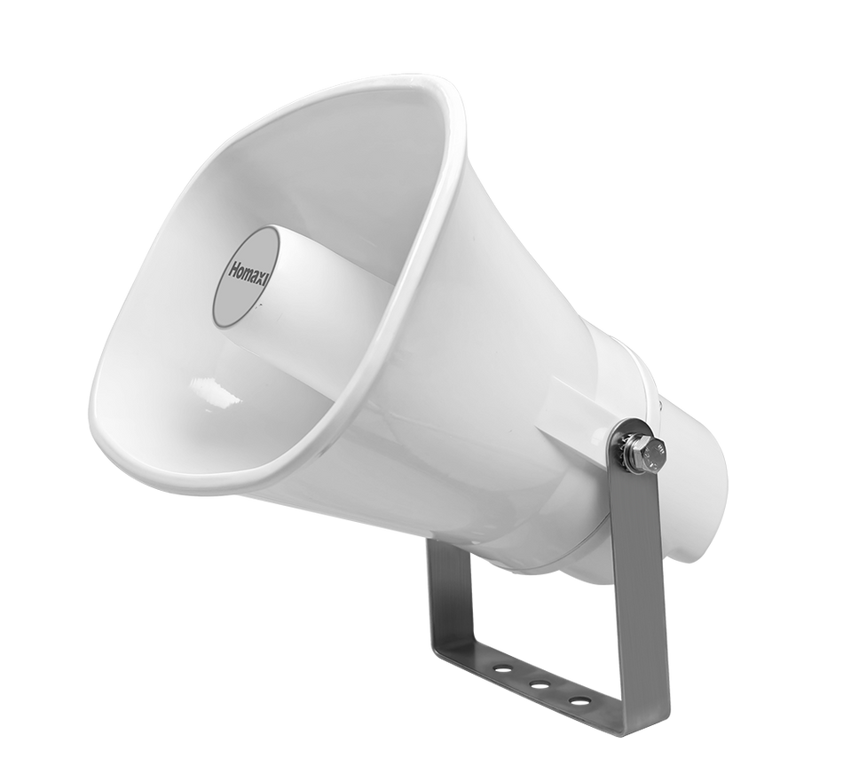 Homaxi IPS05H15-EM 15W IP Horn Speaker with Microphone – SIP, ONVIF, PoE, IP66
