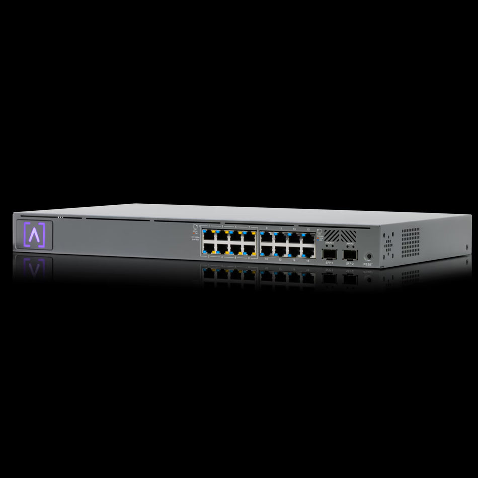 ALTA Labs 16-Port Layer 2 120W PoE Managed Enterprise Network Switch