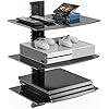 AUDIO Glass wall 3-shelf 29-4-SM1433