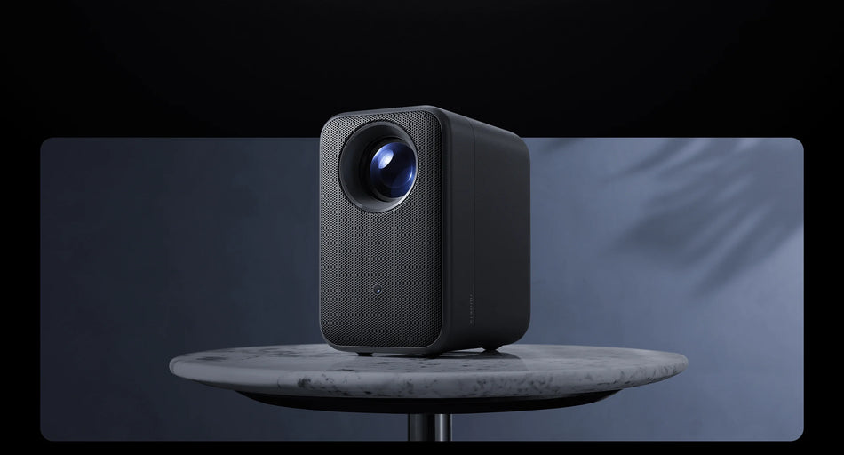 Xiaomi Smart Projector L1 Pro with Native 1080P 400 ANSI ，Portable Projector Supports 4K Input ，Android TV Auto Focus Keystone Dolby Audio Outdoor Movie Projector for Camping Home Bedroom