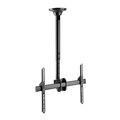 Brateck BT-PLB-CE946-02S Telescopic Full-Motion TV Ceiling Mount – 37"-70" Panels (Max VESA 600x400, 50kg Capacity)
