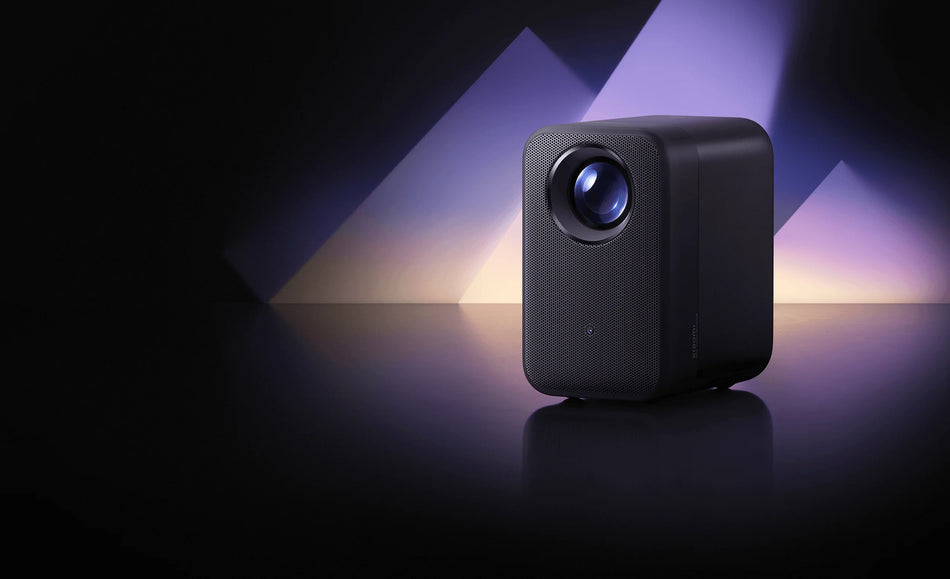 Xiaomi Smart Projector L1 Pro with Native 1080P 400 ANSI ，Portable Projector Supports 4K Input ，Android TV Auto Focus Keystone Dolby Audio Outdoor Movie Projector for Camping Home Bedroom