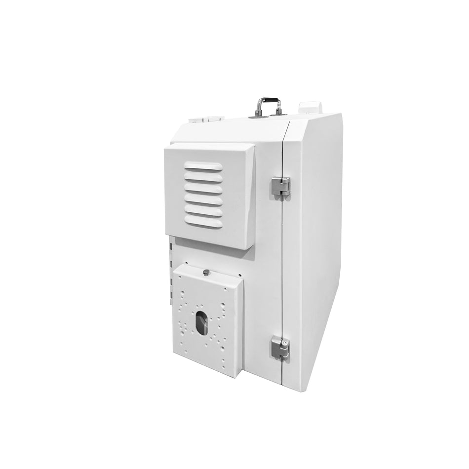 All-in-One Outdoor Security Enclosure AC and Back Up Battery Outdoor Surveillance Power Box