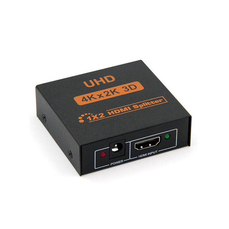AV Planet - 1x2 HDMI Splitter Video Audio Support Full Ultra HD 4Kx2K (1 Input to 2 Outputs)
