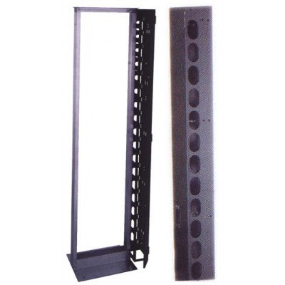 CAT-84: 42U 2-Post Open Frame Networking Rack
