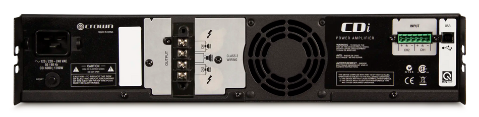 Crown CDi6000 2CH. Power Amplifier