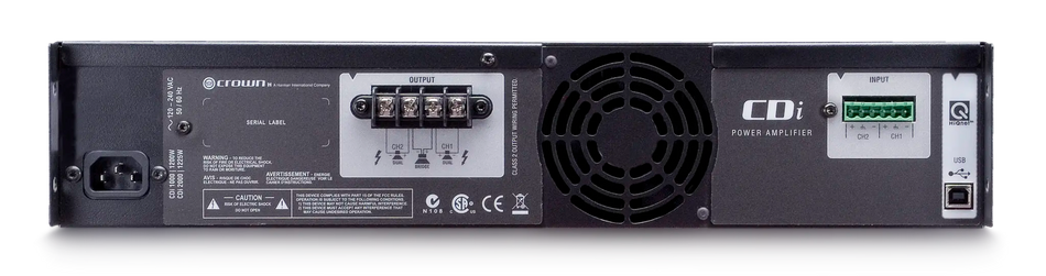 Crown CDi2000 2CH. Power Amplifier