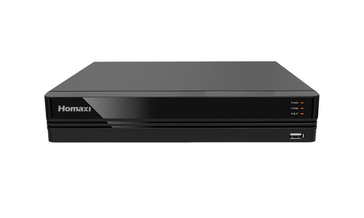 Homaxi 4 Channel 1U 1HDD 4POE Network Video Recorders NVR401L-4P4