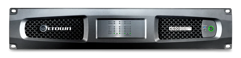 Crown DCI4X600 4 Channel 600W @ 4Ω Analog Power Amplifier 70V/100V