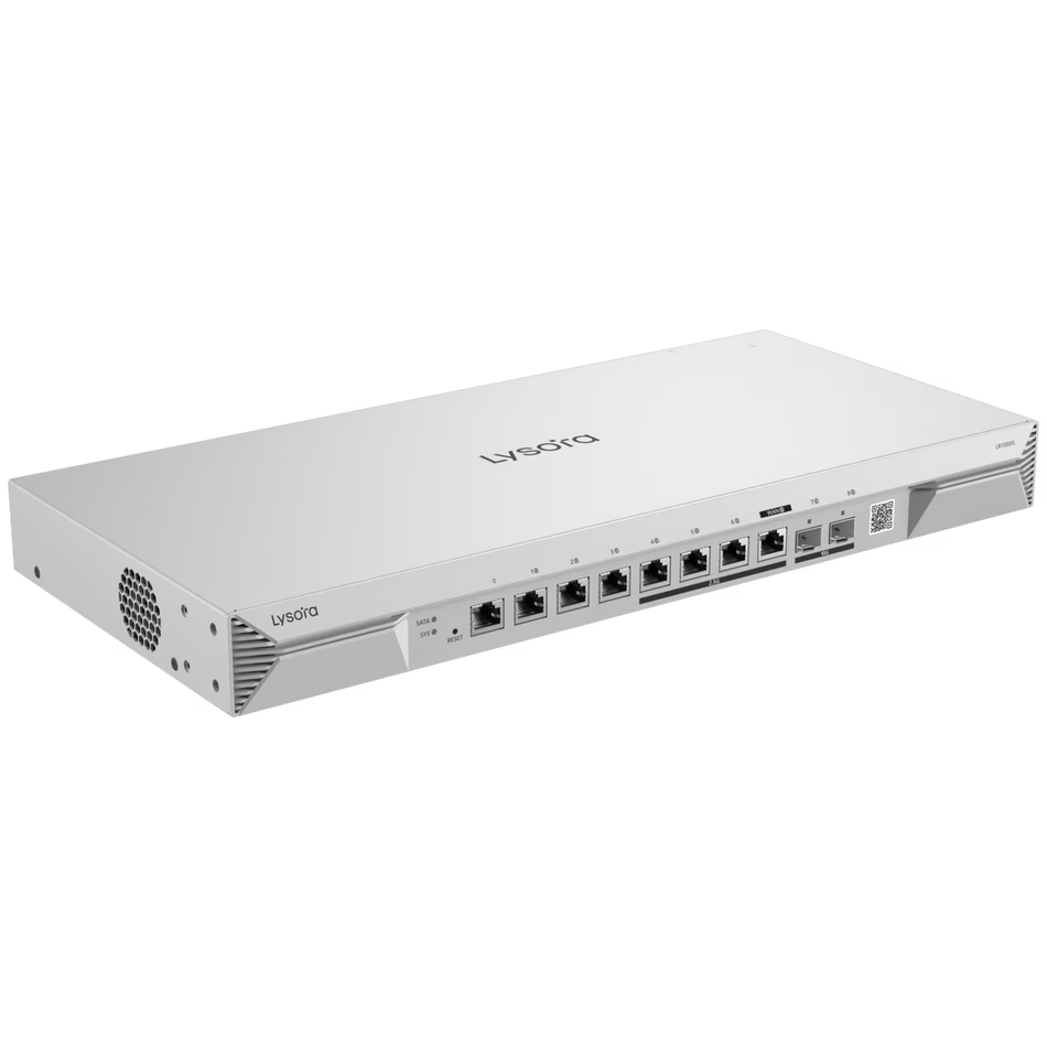 Lysora LR1500XS 8-Port (4 x 2.5G Ports) High-Performance Cloud Managed Router with 2 x SFP+ Ports