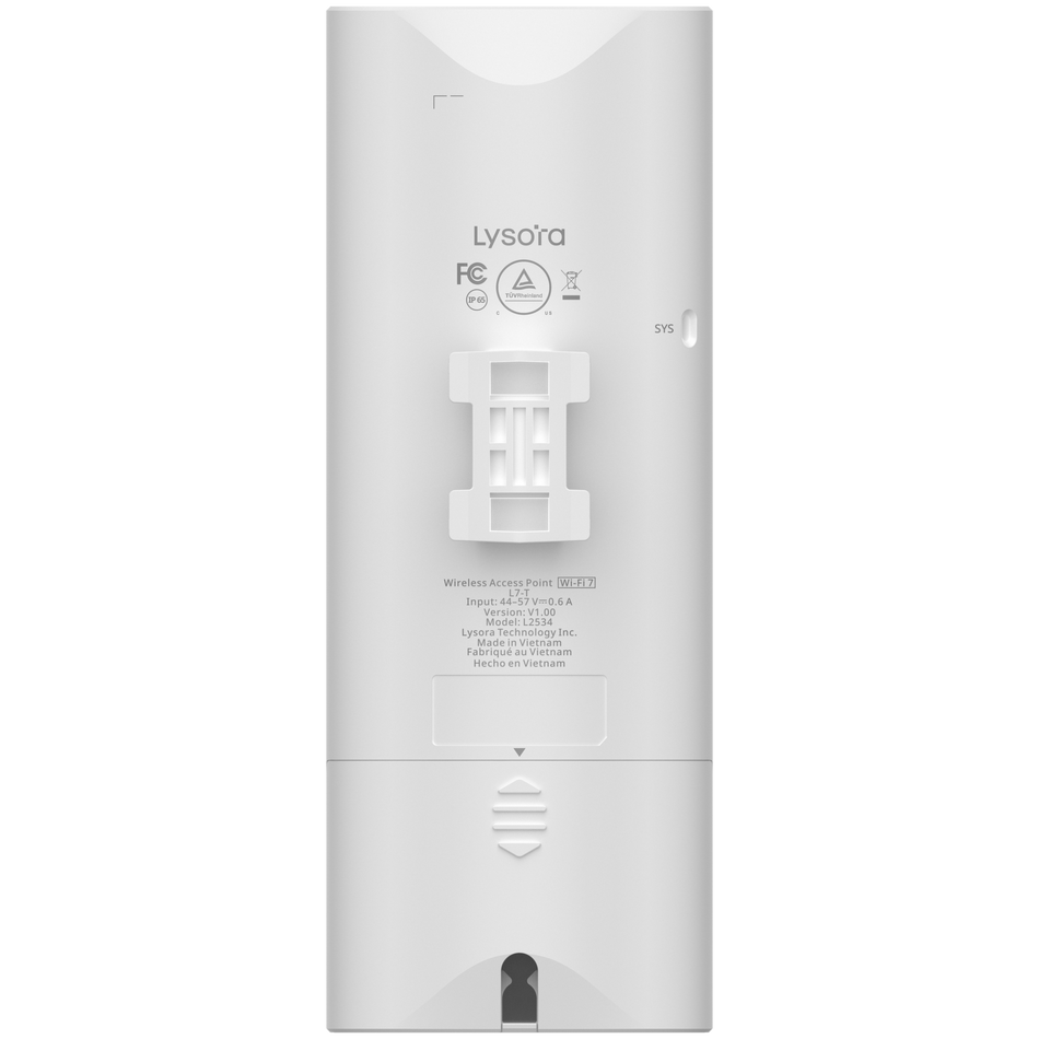 Lysora L7T - Wi-Fi 7 BE5040 Dual-Band Outdoor Access Point