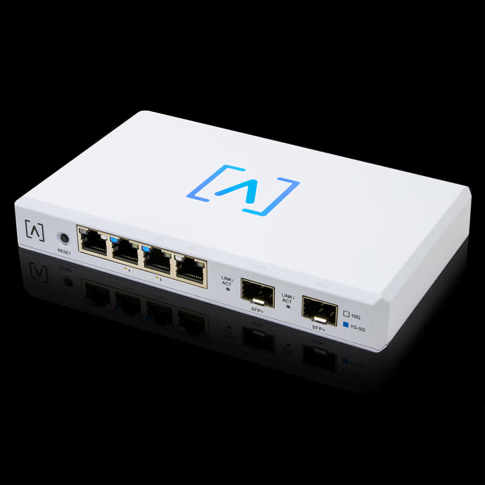 ALTA Labs 10Gbps Router 4x 2.5Gbps ports 2x SFP+ ports