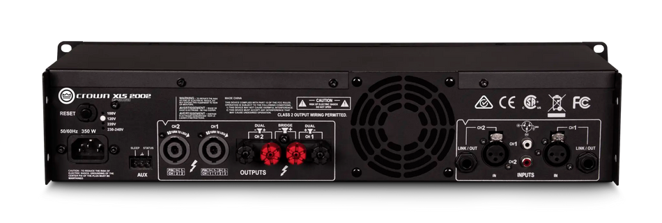 Crown XLS2002 2CH. 650W Power Amplifier DriveCore Technology