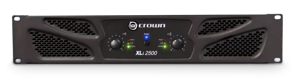 Crown XLi2500 2CH. Power Amplifier