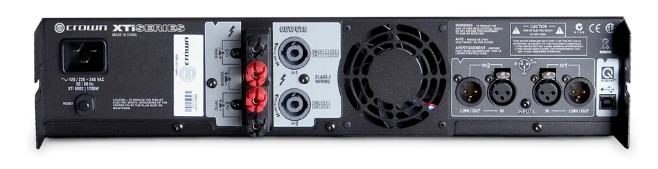Crown XTi6002 2CH. 2100W Power Amplifier