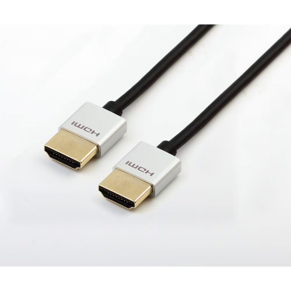 AV Planet - Slim 4K HDMI Cable 1M, Ultra Thin &amp; Flexible Skinny HDMI to HDMI 2.0 Cord Support 4K/60HZ 18gbps