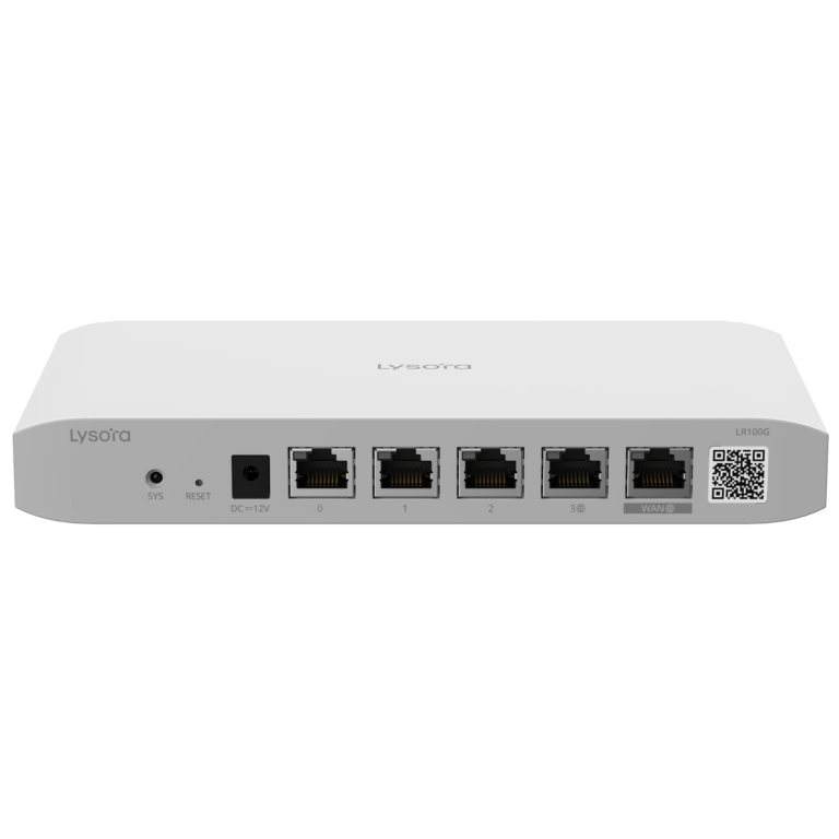 Lysora - LR100G - 5-Port Cloud Managed Router